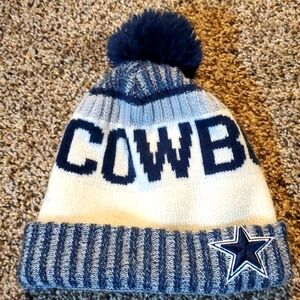 Cowboys NFL POM New Era Knit Beanie with Lining